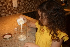 homemade butter
