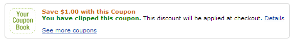 Tide Coupon