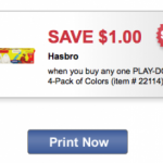 Play Doh Coupon