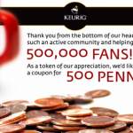 keurig coupon