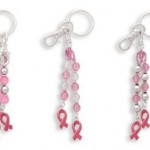 Pink Ribbon Breast Cancer Awareness Charm