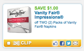 Vanity Fair Napkins