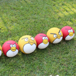 Angry Birds Kick Balls