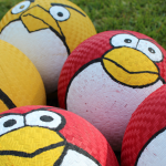 Angry Birds Kick Balls