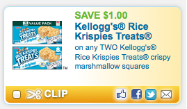 Rice Krispies Treats Coupon