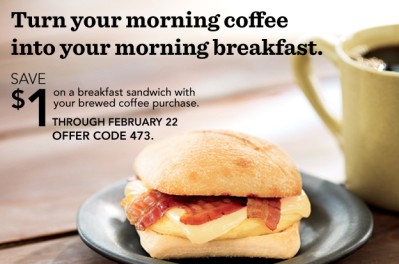 Starbucks Breakfast Coupon