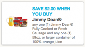Jimmy Dean Coupon