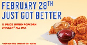 Sonic Popcorn Chicken