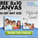Canvas People 11×14 Photo Canvas Only $15