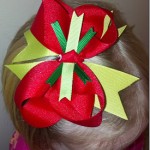 Christmas Hair Bow Winner!