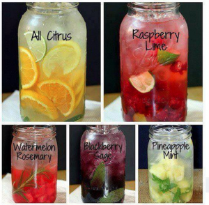DIY flavored waters