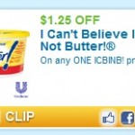 Coupons For I Can’t Believe It’s Not Butter