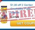 Gerber Baby Coupons Reset