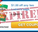 New $1/2 Luden’s Bags Coupon