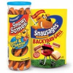 New $1/1Snausages Dog Snack