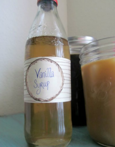 vanilla syrup