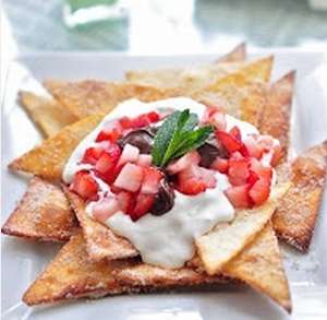 dessert nachos