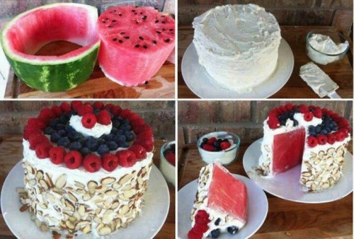 watermelon-cake