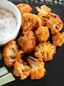 Buffalo Cauliflower Bites