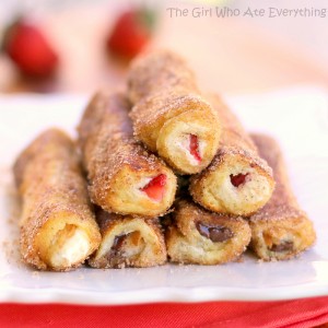French Toast Roll Ups