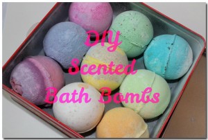 DIY Scented Bath Bombs