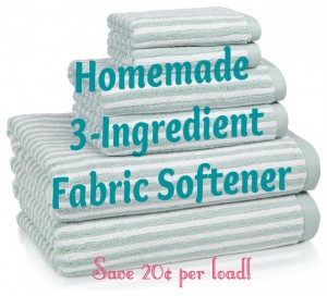 Homemade Fabric Softener
