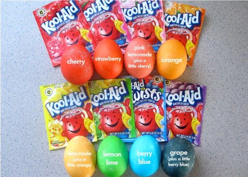 Kool-Aid Egg Results