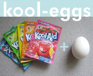 Kool-Eggs Using Kool-Aid to Dye Eggs