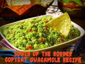Recipe South of the Border Guacamole