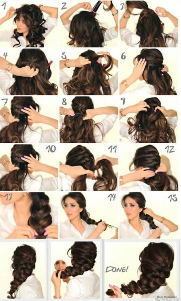 How to Style Elsa's Braid from Frozen